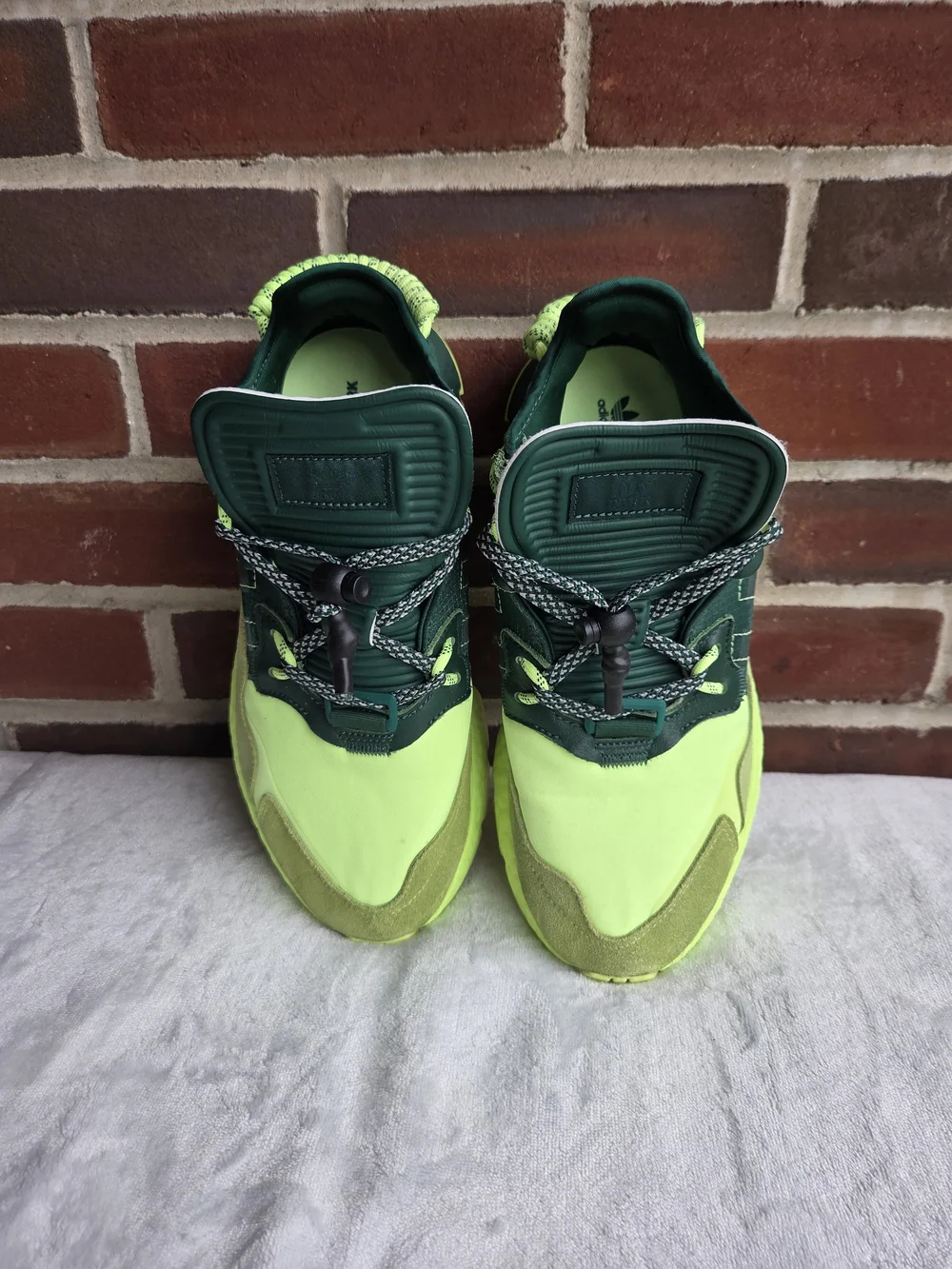 Adidas x IVY PARK Nite Jogger Green Volt Boost Sneakers Men's 8.5 US